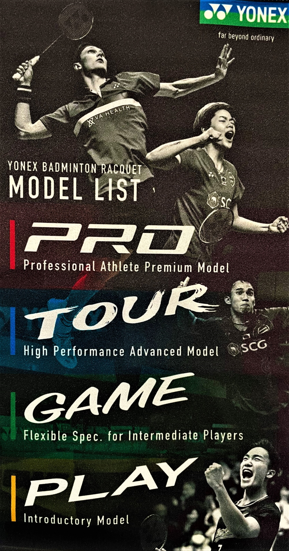 yonex tour game play